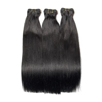 Mink bone straight super double drawn Chinese hair bundles, Chinese hair vendors