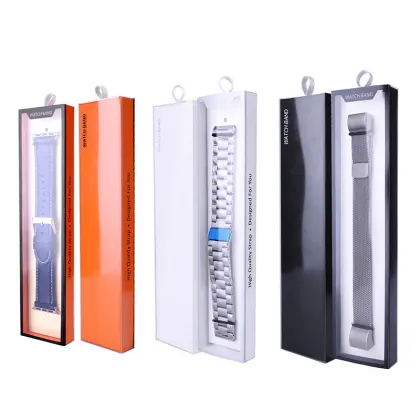 PVC Packing for Smart Watch Bands - Apple Watch Straps and Fitbit Versa Boxes