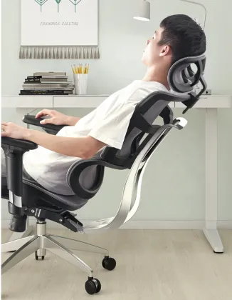 HBADA Adjustable Gaming Office Chair With 4D Armrest