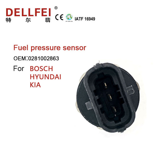 Nuevo sensor de presión de combustible 0281002863 para Hyundai Kia