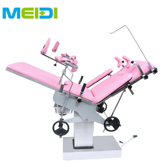 Manual Hydraulic Gynecological Delivery Bed Obstetric Beds