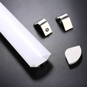 Customizable 6063 Aluminum Profile LED Strip Light Cabinet Showcase and Aluminum Light Bar Enclosure