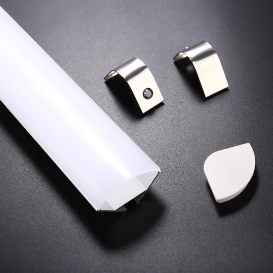 Customizable 6063 Aluminum Profile LED Strip Light Cabinet Showcase and Aluminum Light Bar Enclosure