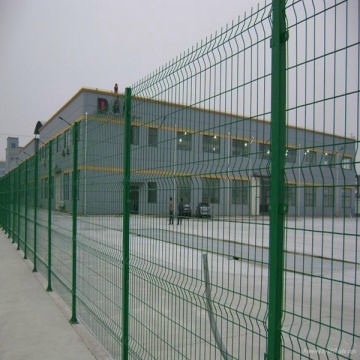 Bending Galvanized welded wire mesh metal stockade