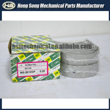Engine bearing parts for excavator using MS-2612GP