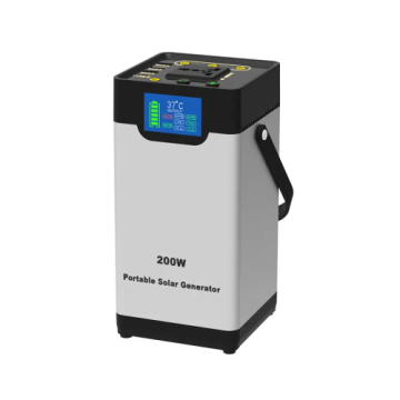 Portable Power Station with Lithium Battery: 200W Fast Charging for Outdoor and Home Use