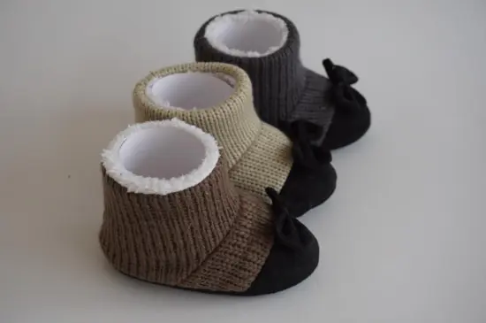 The atmosphere of children's boots