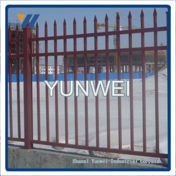 Panacea Products Classica Finial Section, Black Prefab Iron Fence Panels