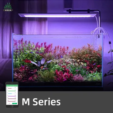 Hot Sales WEEK AQUA M Series RGB Full Spectrum 300-1200mm Fish Tank Light - APP Smart Control Aquarium Lighting
