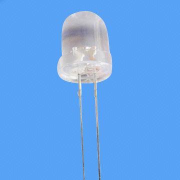 10mm Warm White Dip LED Diode, CE/RoHS Marks