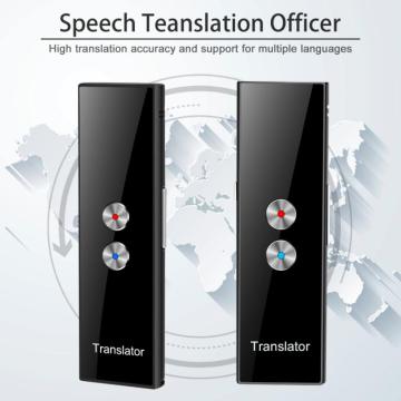 Portable Mini Wireless Smart Translator 68 Languages Two-Way Real Time Instant Voice Translator APP Bluetooth Multi-Language