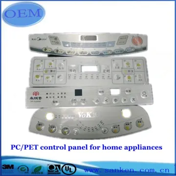 graphic overlay keypad membrane switch