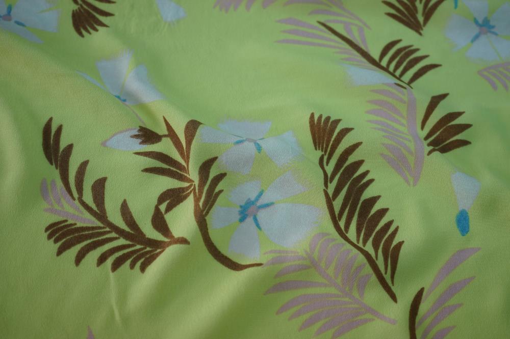 120D30s Viscose Crepe Print Fabric