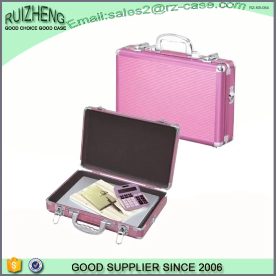 2015 factory OEM fashion aluminum briefcase