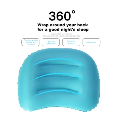 Factory Direct Inflatable Pillow: Trekology Blow-Up Travel Sleeping Pillow