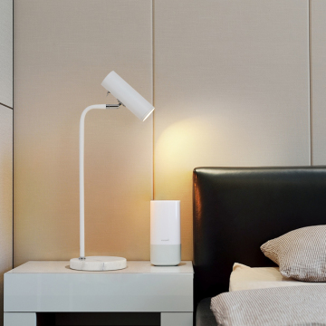 Modern Hotel Bedroom Floor Lamp with Marble Base