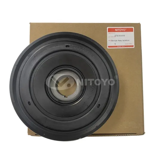 NITOYO Auto Parts Damper Assy Isolation 6720300003 Crankshaft Pulley for SSANGYONG Rexton Korando C Sports Stavic Diesel