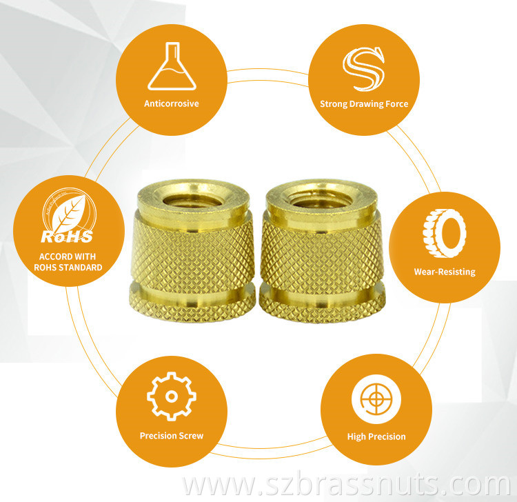 Quality high quality customized npt inserts plastic Thread inserts for Sale