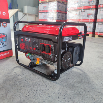 3KW Power 3.5KW Handle Start Gasoline Portable Generator - ISO9001 Certified