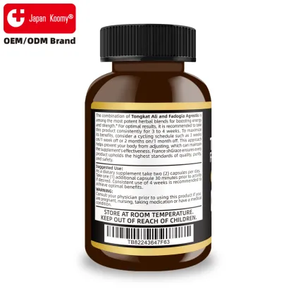 Shecome Tongkat Ali Capsules Energy Strength Support