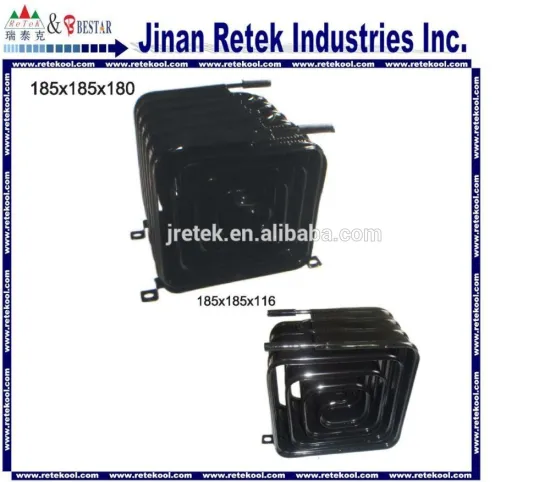 Spiral Type Tube On Plate Condenser