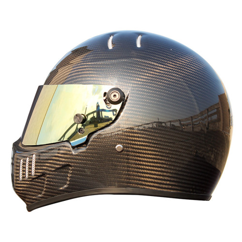 High Quality Unisex DOT Approved Motorcycle Helmet Motocross Carbon Fiber Full Face Off Road Racing Car Karting Helmet