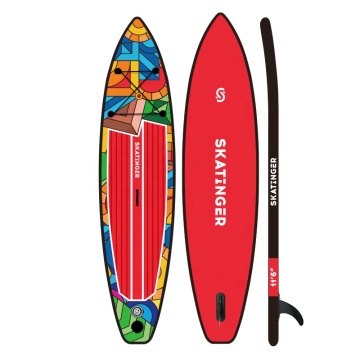 Chian Factory OEM 11'6 "Inflatible Surf Board Supdle Paddle Board