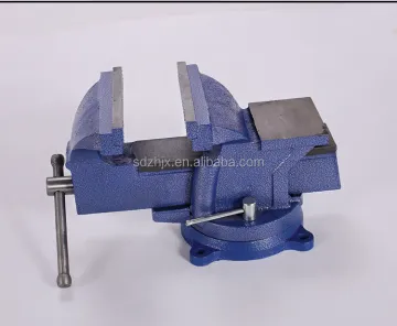 6 Inch Steel Bench Vise with Swivel Base