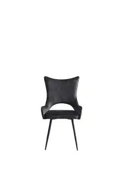 PU Corduroy Patchwork Dining Chair