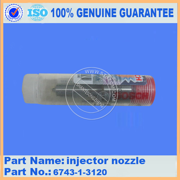 excavator injector nozzle 6743-11-3120 for PC300-7