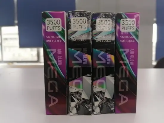 Disposable Vape 3500 Puffs Air Glow Mega E-Cigarette