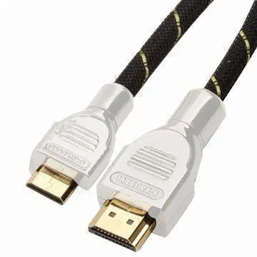 HDMI® Cables, Male to Male Gold-plated, Used for Ethernet and 3-D