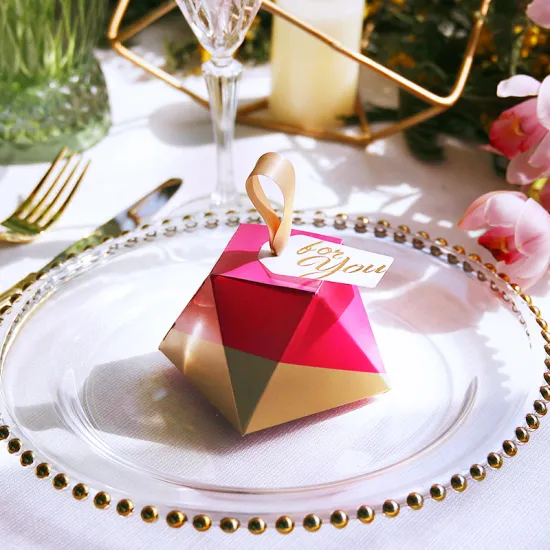 New design indian wedding candy boxes