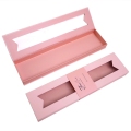 लक्जरी गुलाबी बाल एक्सटेंशन पैकेजिंग पेपर बॉक्स