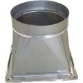 Rectangular To Round Transition rectangular duct to round Supplier