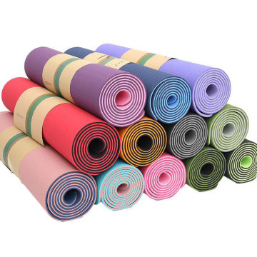 Durable and Flexible TPE Yoga Mat for Fitness Enthusiasts