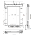 Lift Center Opening Landing Door mechanisme