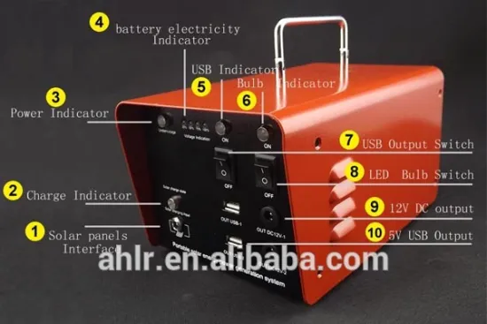 Hot sell 20w portable system solar powered system