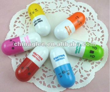 Wholesale Hot Selling Vitamin Ball Pen Promotional Pens