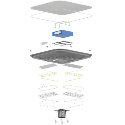 Iluminación impermeable personalizada para carreteras y parques
