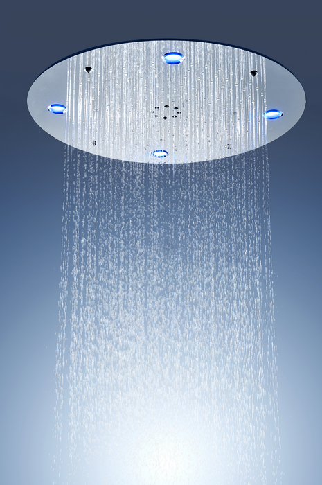 Shower head with smart LED