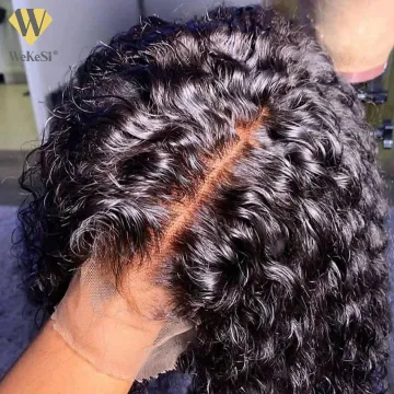 Free Shipping Silky Straight HD Lace Wig Preplucked Bleached Knots Brazilian Human Hair Full Lace Wig