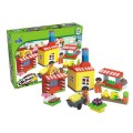 Casa de blocos de construção de 85-pedaço de brinquedo de crianças