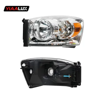 Auto Lighting System Headlight for DODGE RAM 1500/2500 Pickup (2006-2008) - LHD Fit