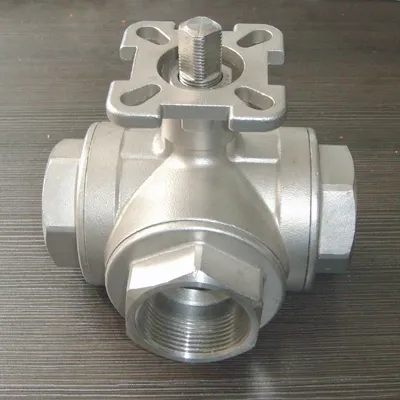 T-port Multi ball valve