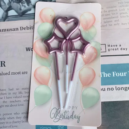 Colorful Scented Aromatherapy Happy Birthday Wax Candles