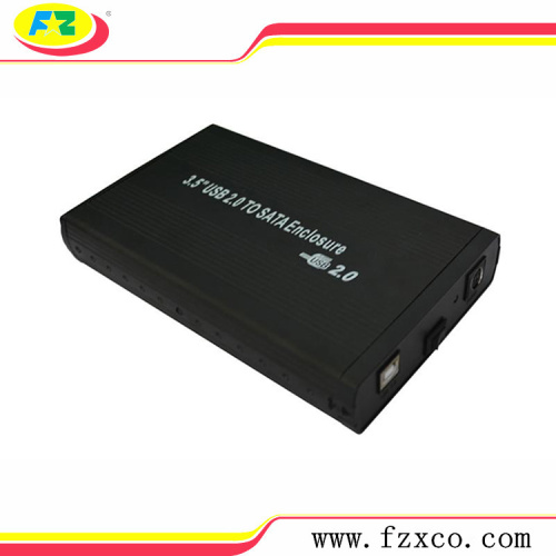 Custom Aluminum Hard disk drive Enclosure 3.5 USB2.0