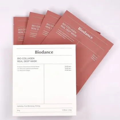 korea Biodance BIO-COLLAGEN REAL DEEP MASK 1.19OZ*4ea