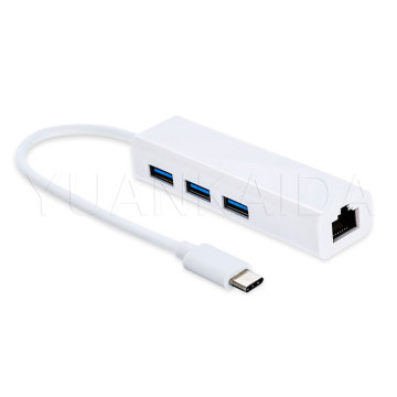 USB C 3.1 3Port HUB Gigabit Ethernet