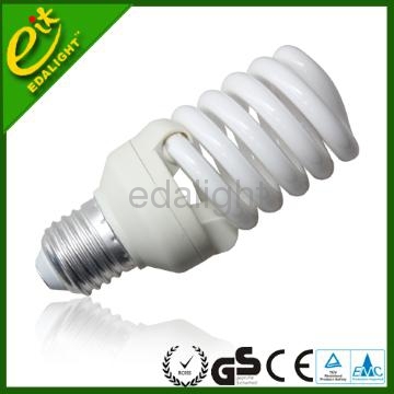 Long life 8,000 hours 20w full spiral energy efficient light bulbs